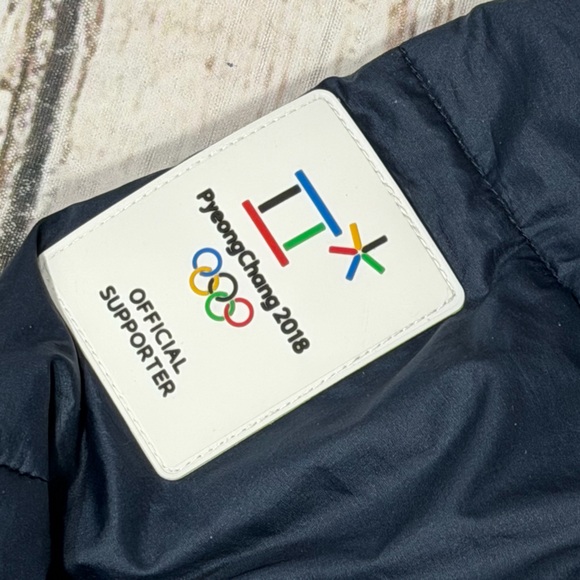 The North Face Dryvent Jacket Blue 3 In 1 Outdoor 2018 Winter Olympics Skiing - Picture 14 of 15